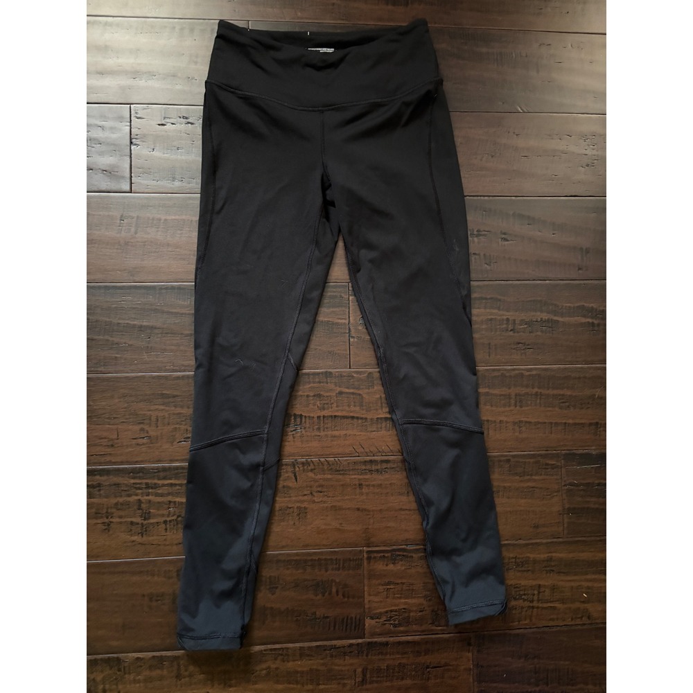 Victoria Sport Knockout Victorias Secret Black Leggings Tulip Hem Small